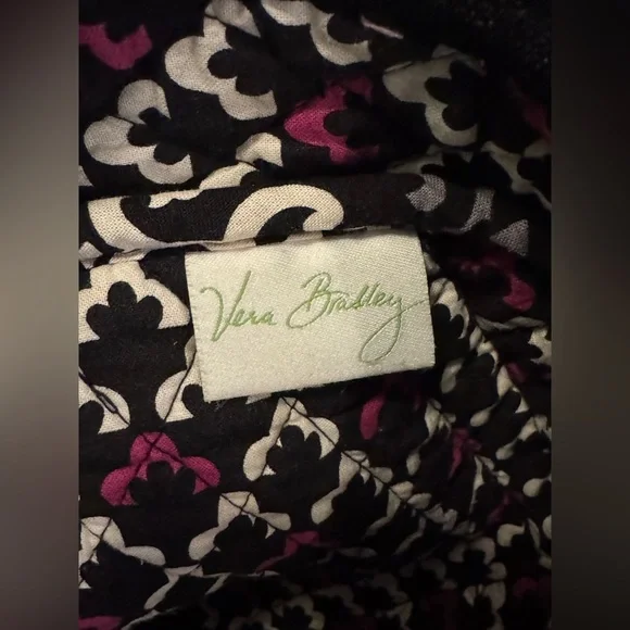 Vera Bradley Canterberry Magenta Sport Duffel Gym Overnight Travel Bag - Picture 6 of 8